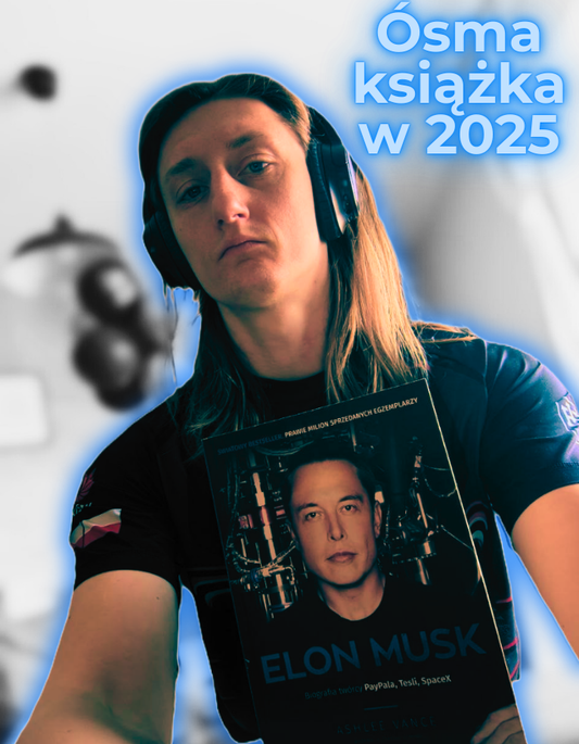 Przeczytałem od początku roku 8 książek.